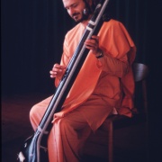 Swami Playing Tamboura