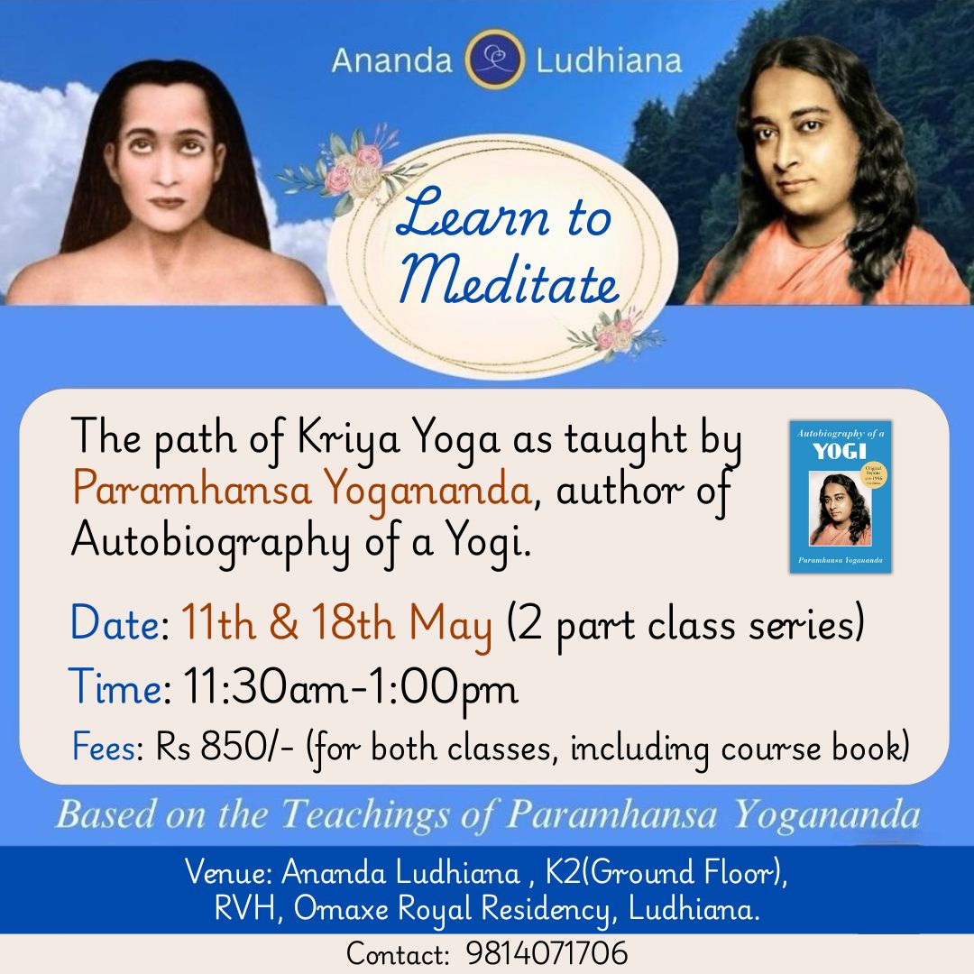 Learn to Meditate Ludhiana